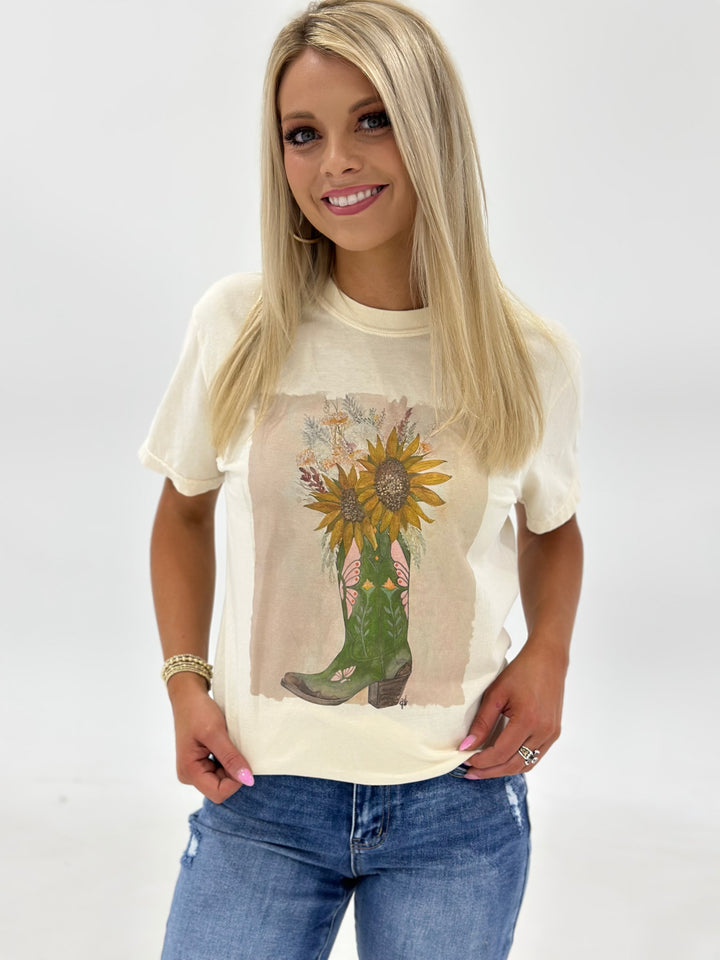 The Sunflower Boot