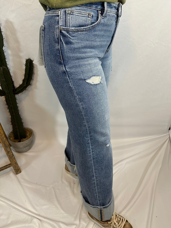 The Brooklyn Slouchy Wide Jeans