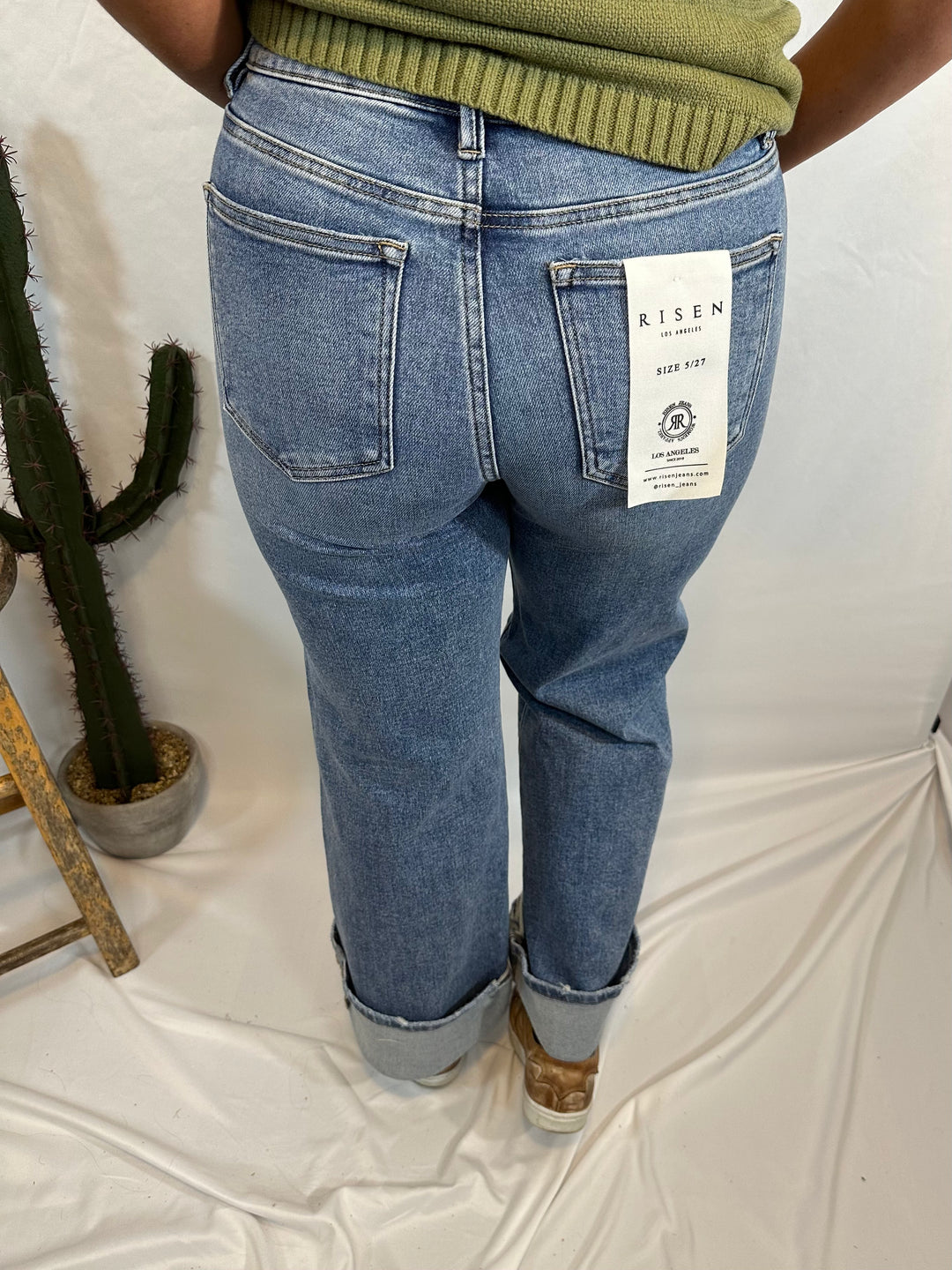 The Brooklyn Slouchy Wide Jeans