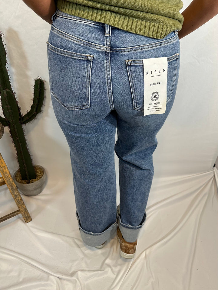 The Brooklyn Slouchy Wide Jeans