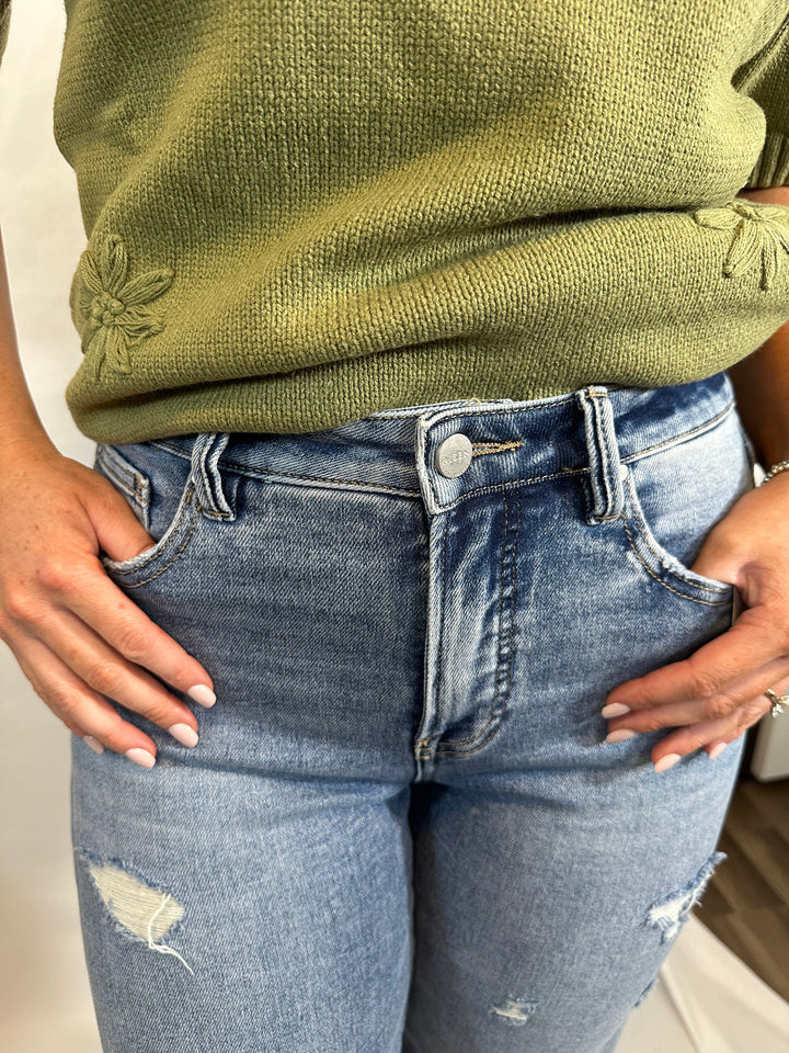 The Brooklyn Slouchy Wide Jeans