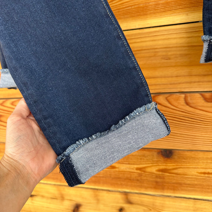 Upgrade your denim collection with The Casey High Rise Jeans, featuring a chic super dark wash and a modern cigarette fit. Crafted for comfort, these stretch jeans include a zipper fly and cuffed hem, along with a classic five-pocket layout. Ideal for creating stylish outfits, these high-rise jeans seamlessly transition from day to night while providing a flattering fit that complements any look.