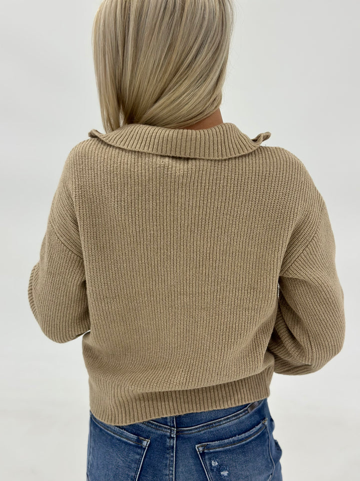 The Truett Mock Neck Half Zip offers effortless style with a lightweight, soft-touch fabric blend of 82% Polyester, 15% Acrylic, and 3% Spandex. Designed with long sleeves and a modern half-zip closure. Available in Small (3-5), Medium (6-8), and Large (9-11).